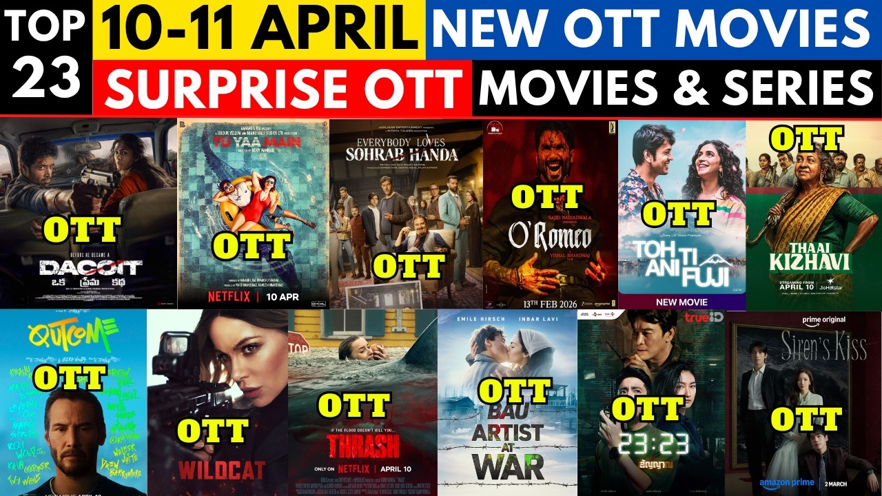 OTT Release Movies Surprise I New on OTT This Week I New on Netflix I New on Amazon Prime Video