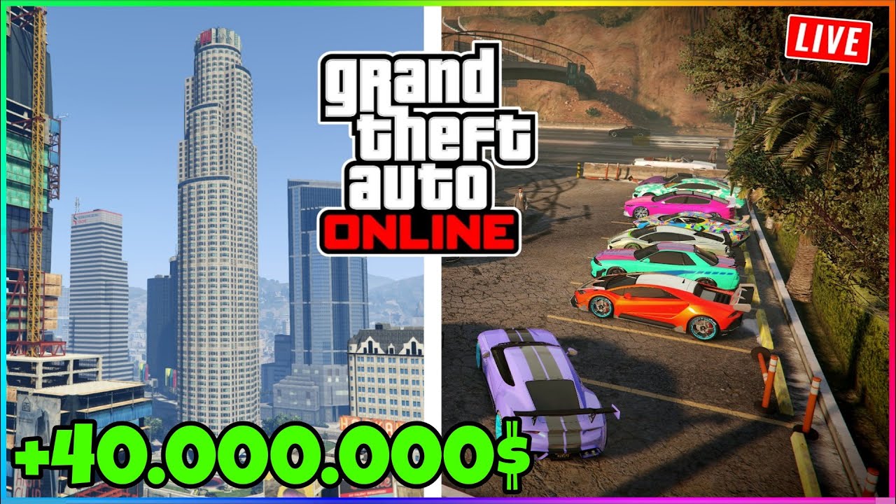 Auf dem Weg zu 100.000.000$ in GTA 5 ONLINE! Tuning Treffen & Geld verdienen in GTA ONLINE Live
