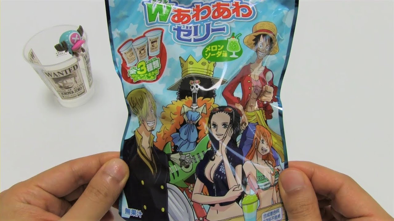 DIY Japanese Candy #220 ONE PIECE Bubble Jelly Drink