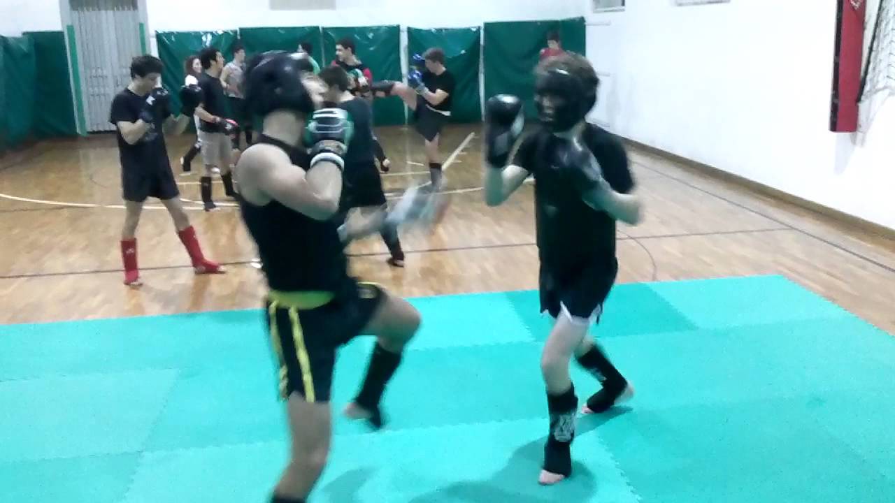Sanda light sparring 2