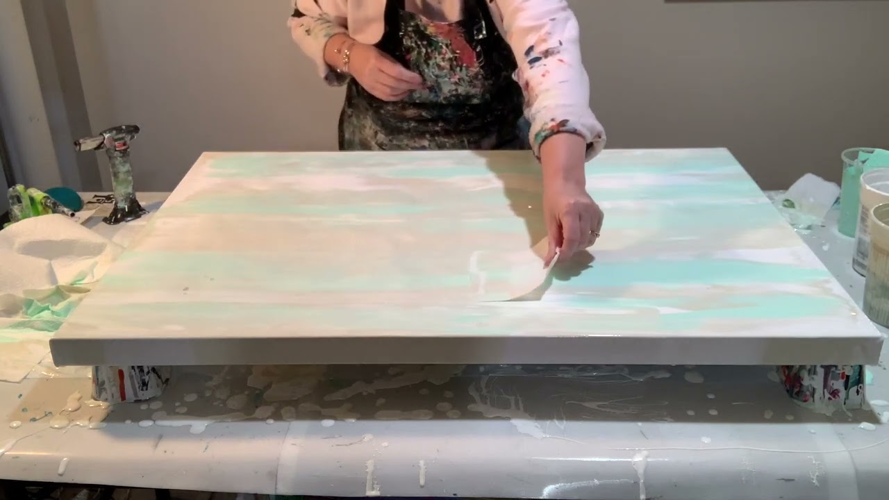 Fluid art therapy!