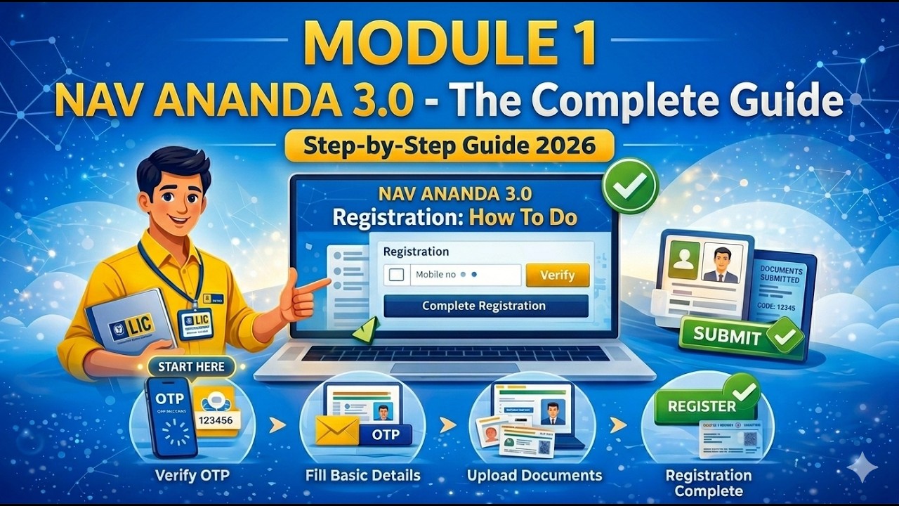MODULE-1- LIC NAV ANANDA 3.O /Introduction about NAV ANANDA 3.0 #licnavananda3.o #licananda