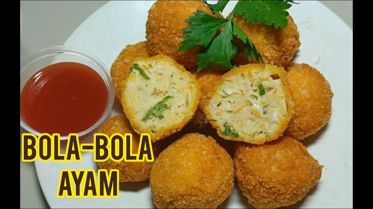 Resep Bola-bola Ayam super enak dan gurih#resepmasakan