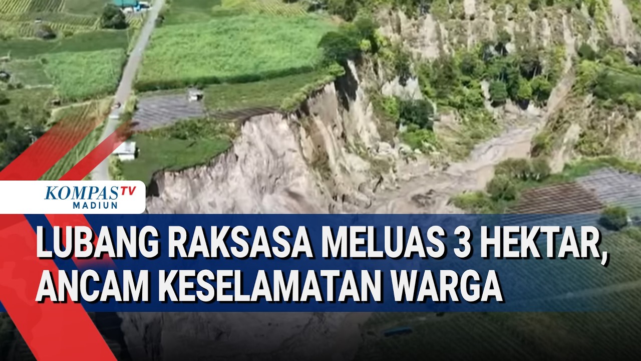 Lubang Raksasa di Aceh Tengah Meluas 3 Hektar, Warga Terancam Relokasi!