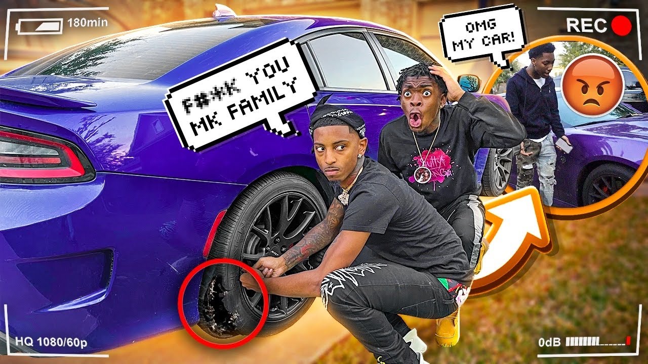WE WENT TO JAY HOUSE & PUT HIS HELLCAT TIRES ON FLAT!! 😈