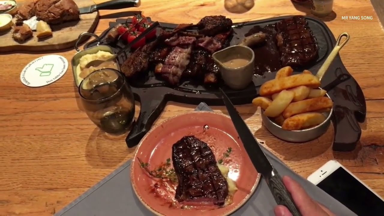 Must-Try African Restaurant Dubai Mall: Epic Meat Platter Feast! 🥩🍖🇦🇪 with Dubai Fountain View