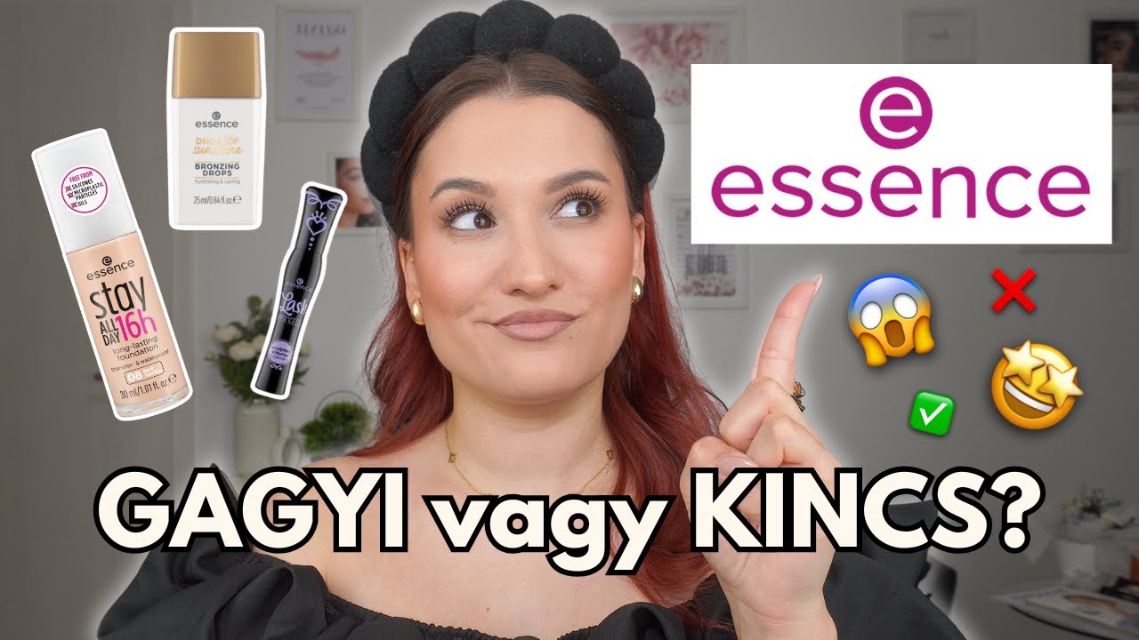 TELJES SMINK csak ESSENCE termékekkel 🤔👀 | Makeup Airline