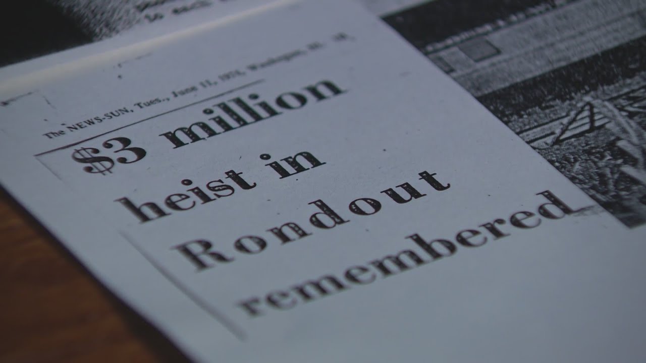 The last great train robbery in the United States