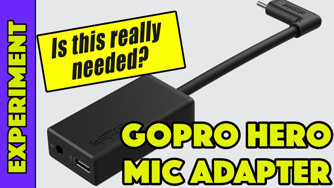 GoPro Hero Official Mic Adapter - Is it REALLY needed?? Does a 3rd party alternative work?