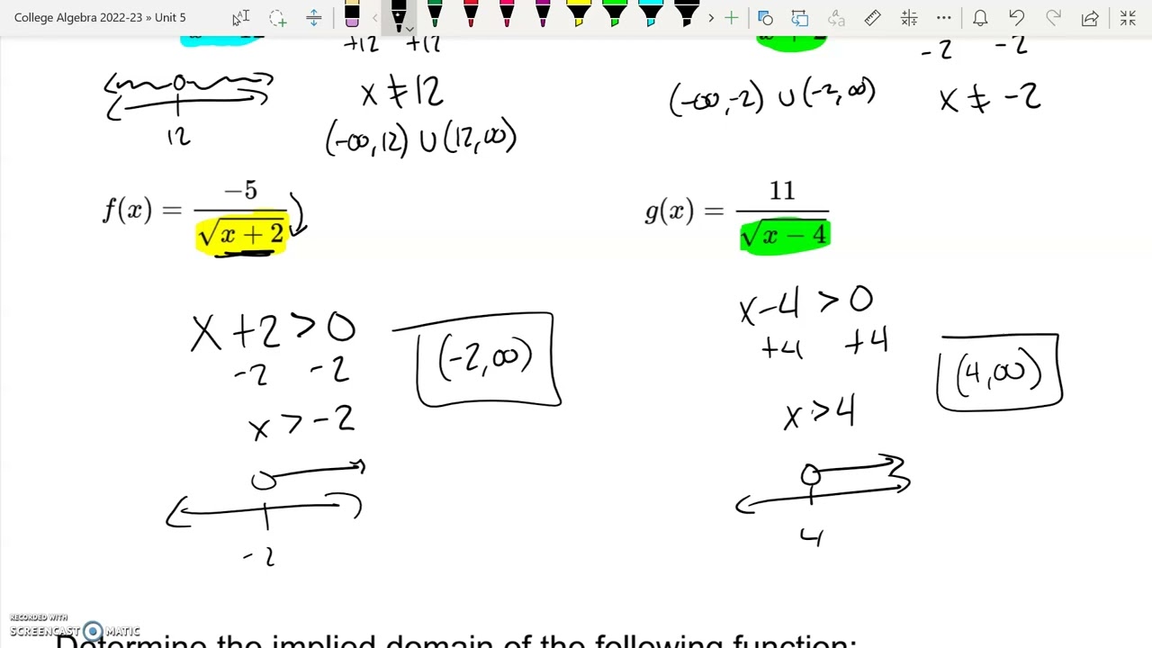 3.1 - relations and functions