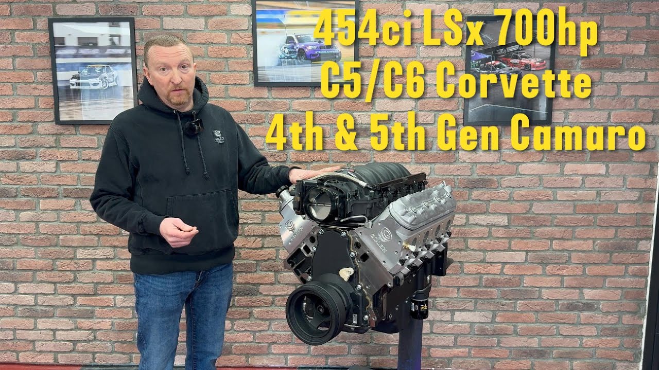 Golen Engine 454ci LSx 700hp Crate Engine C5-C6 Corvette, 4th & 5th Gen Camaro