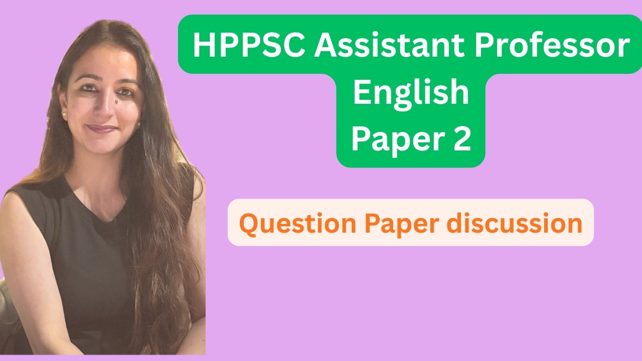HPPSC Assistant Professor English Paper 2