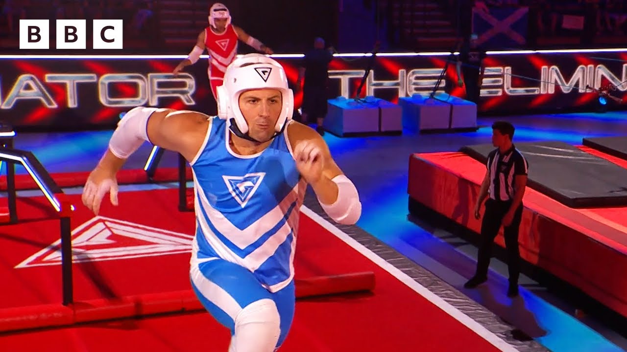 Contender is a MACHINE in semi-final Eliminator comeback 💪 | Gladiators  - BBC
