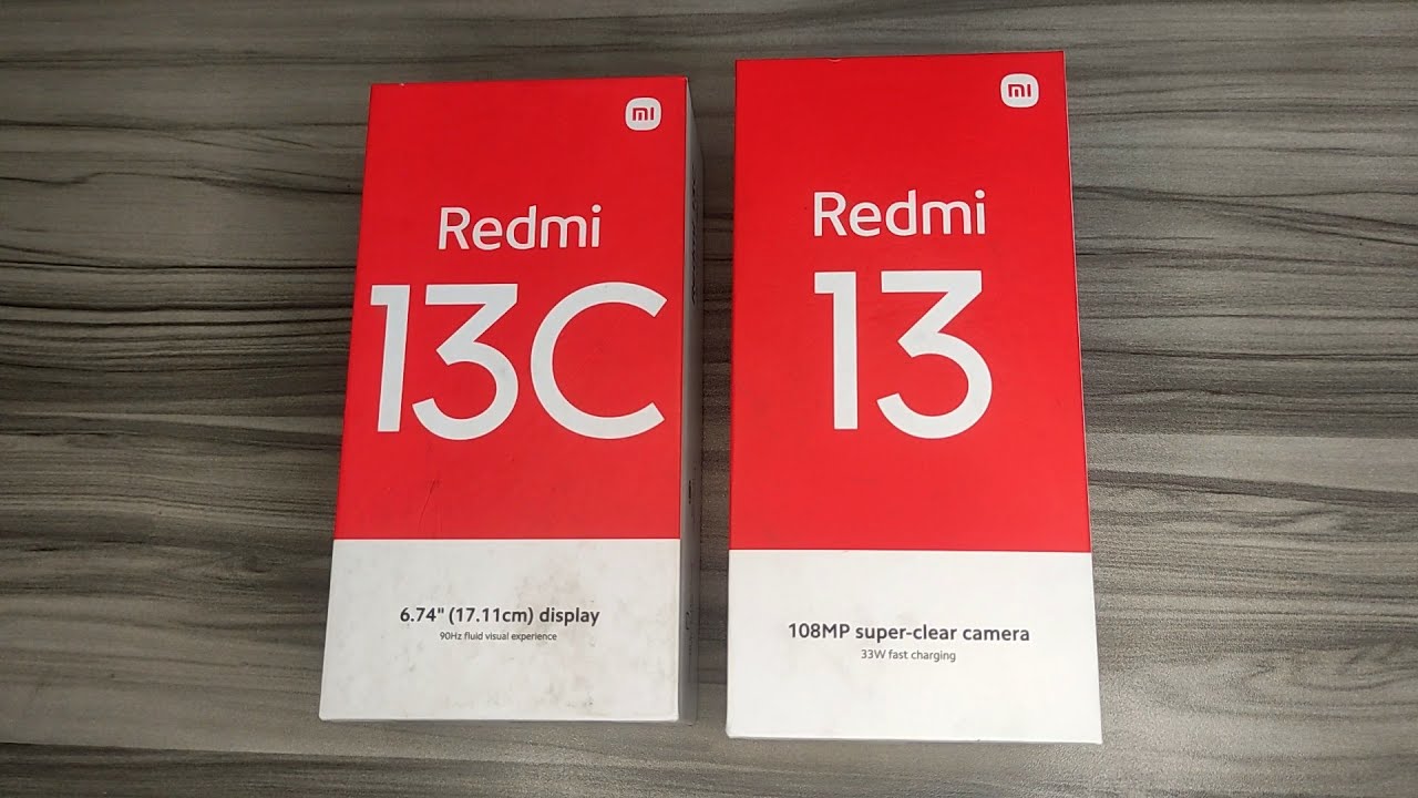 Xiaomi Redmi 13 4G VS Xiaomi Redmi 13C 4G  Comparison and speed test