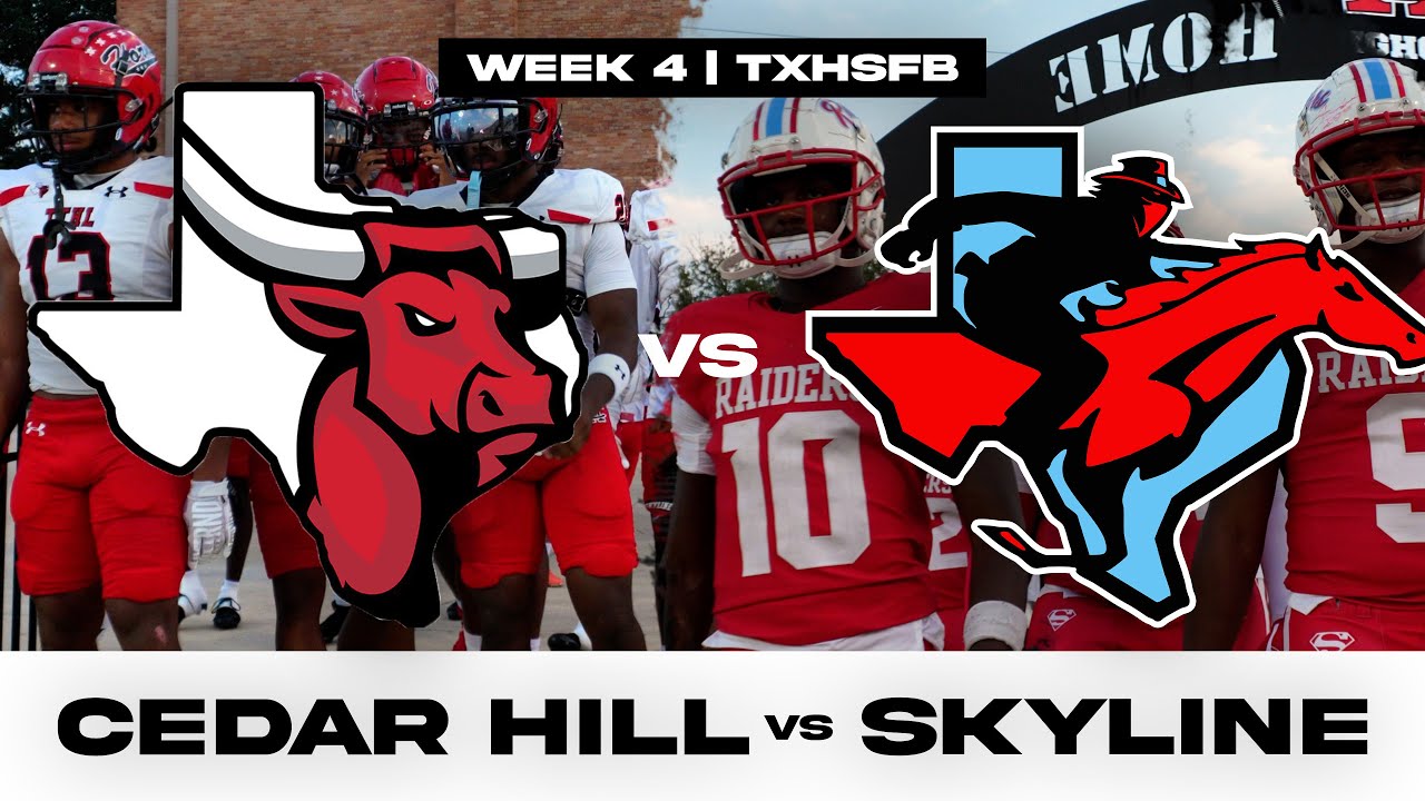 Cedar Hill vs Skyline | District of Doom 11-6A Opener (62-10 Blowout) #txhsfb