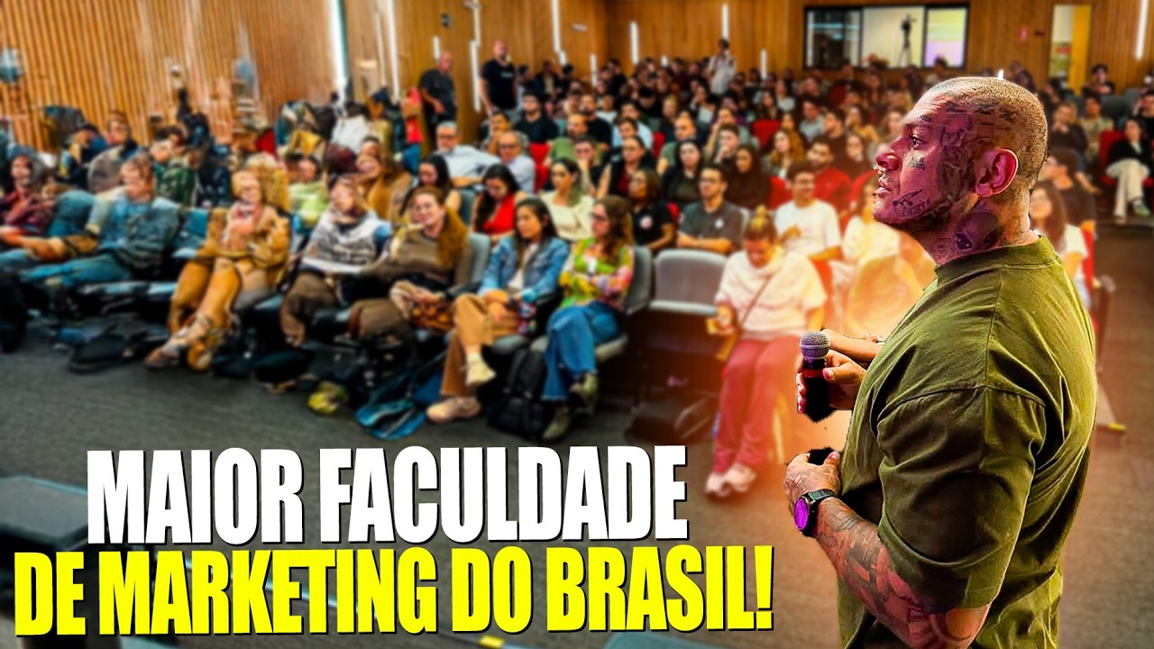 PALESTREI NA FACULDADE ESPM - MARKETING É RESULTADO 