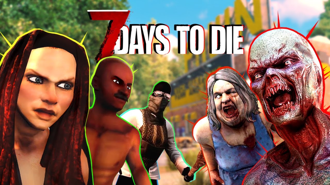 НАШЛИ ТОРГОВЦА! ЗАЧИСТКА ДОМОВ ОТ ЗОМБИ ● 7 Days to Die (Alpha 20) #24