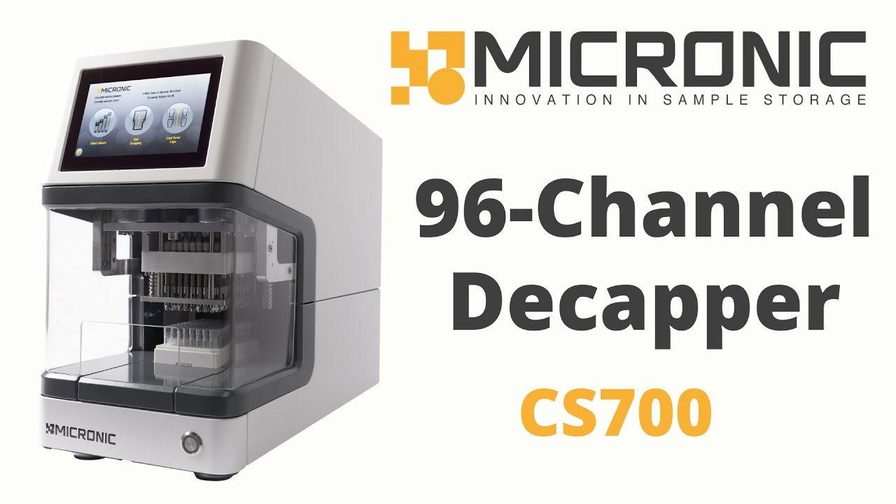 Micronic Automatic 96-Channel Screw Cap Recapper CS700