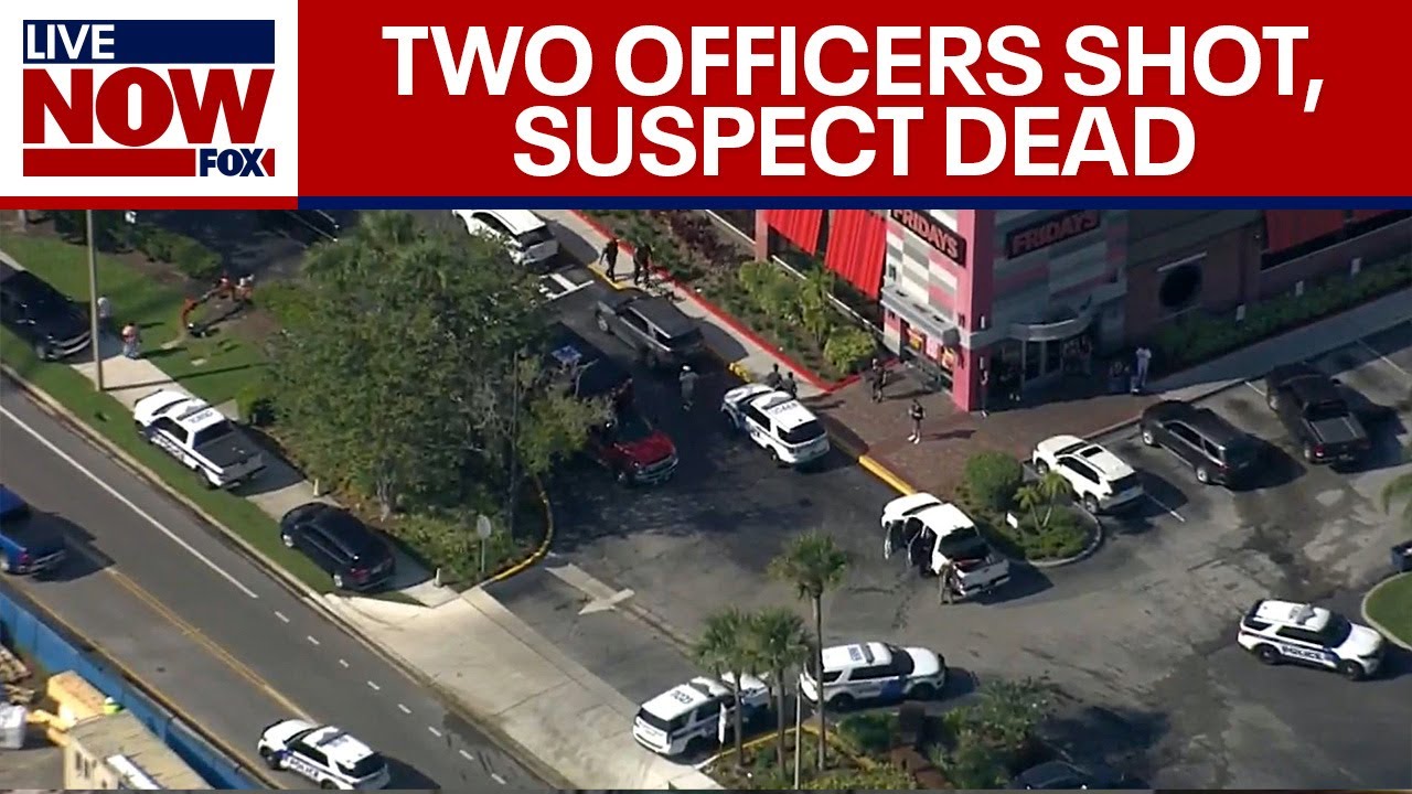 Manhunt concludes: Suspect killed, two Orlando police officers critically shot | LiveNOW from FOX