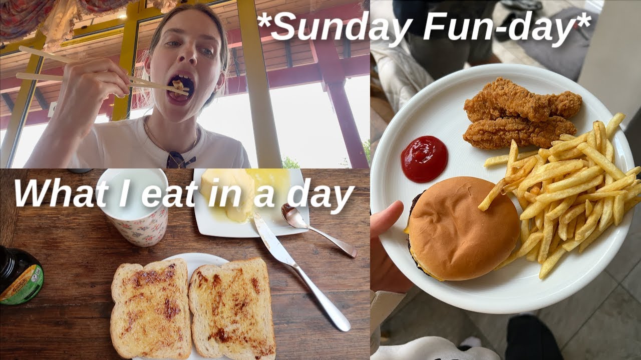 Realistic what I eat in a day