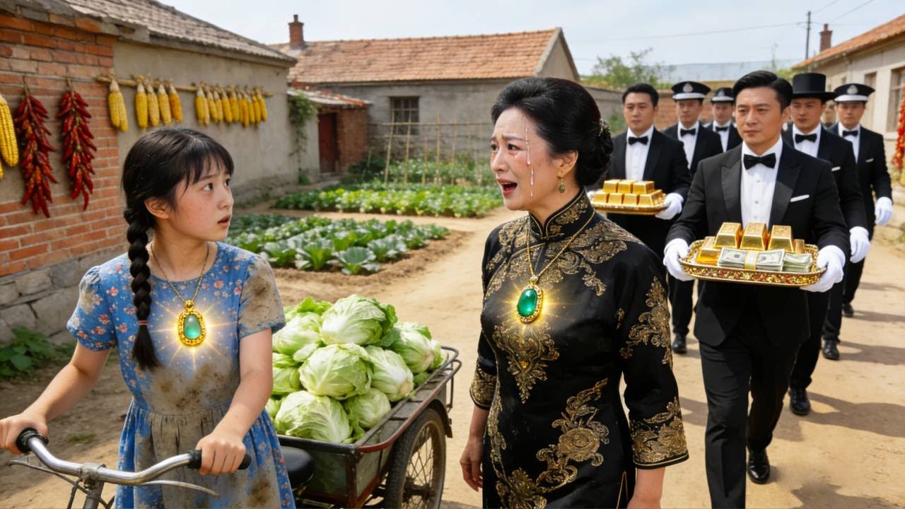 從小在農村長大的哑巴女孩，竟是走失多年的首富千金！惡毒姐姐却抢她的玉佩冒充首富千金享尽荣华。誰料女孩當場掏出親子鑑定書，直接狠狠打臉！