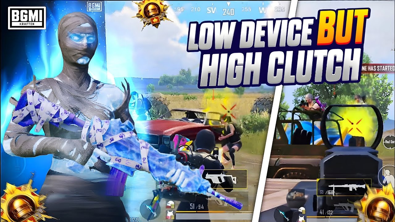 Low Device BUT High Clutch🔥 !! Solo Sachin Fastest 1vs4 Clutch | BGMI🔱
