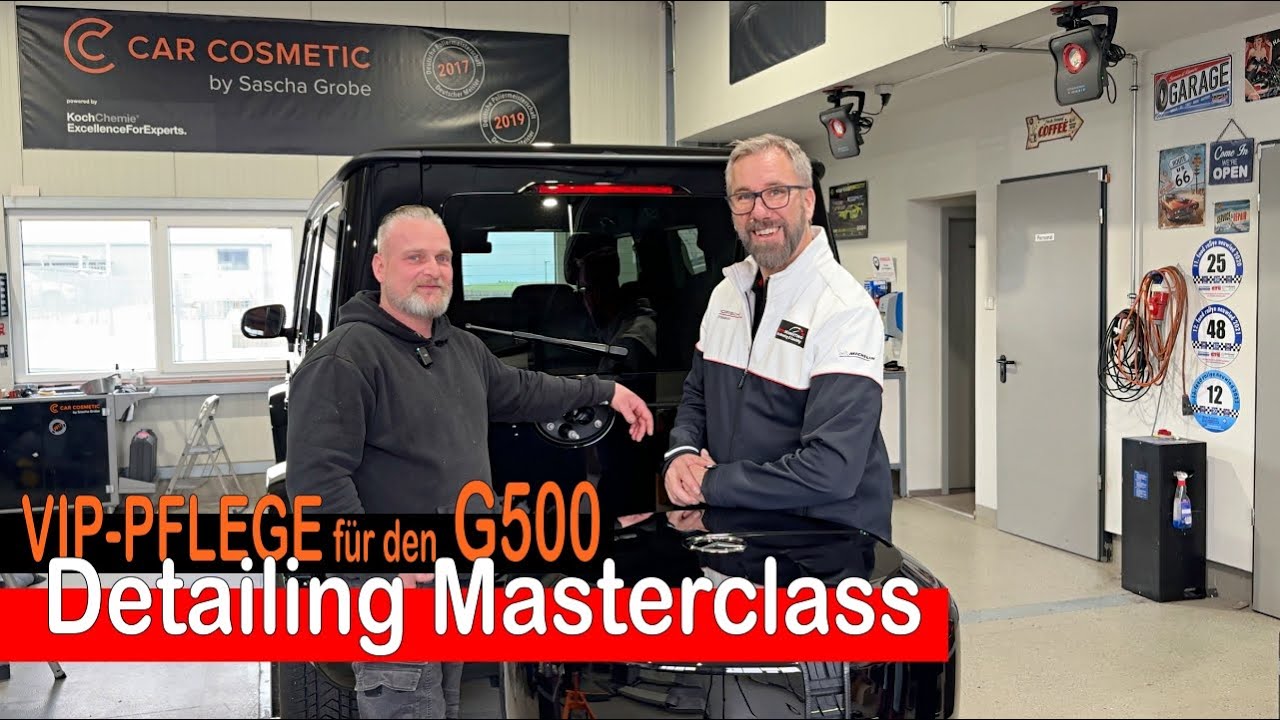 Mercedes-Benz G500 - Detailing: Die Mercedes G-Klasse wird bei Car Cosmetic zum Glanzstück!