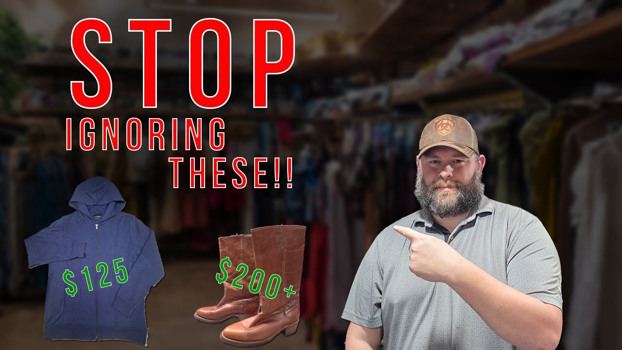 Thrift Haul to Sell to Hit $10K/Month (Stop Ignoring These Brands!)