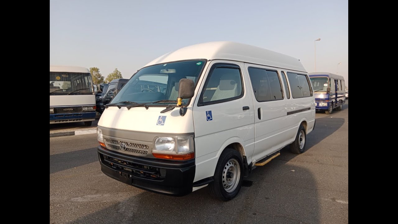 2000 TOYOTA HIACE COMMUTER VAN
