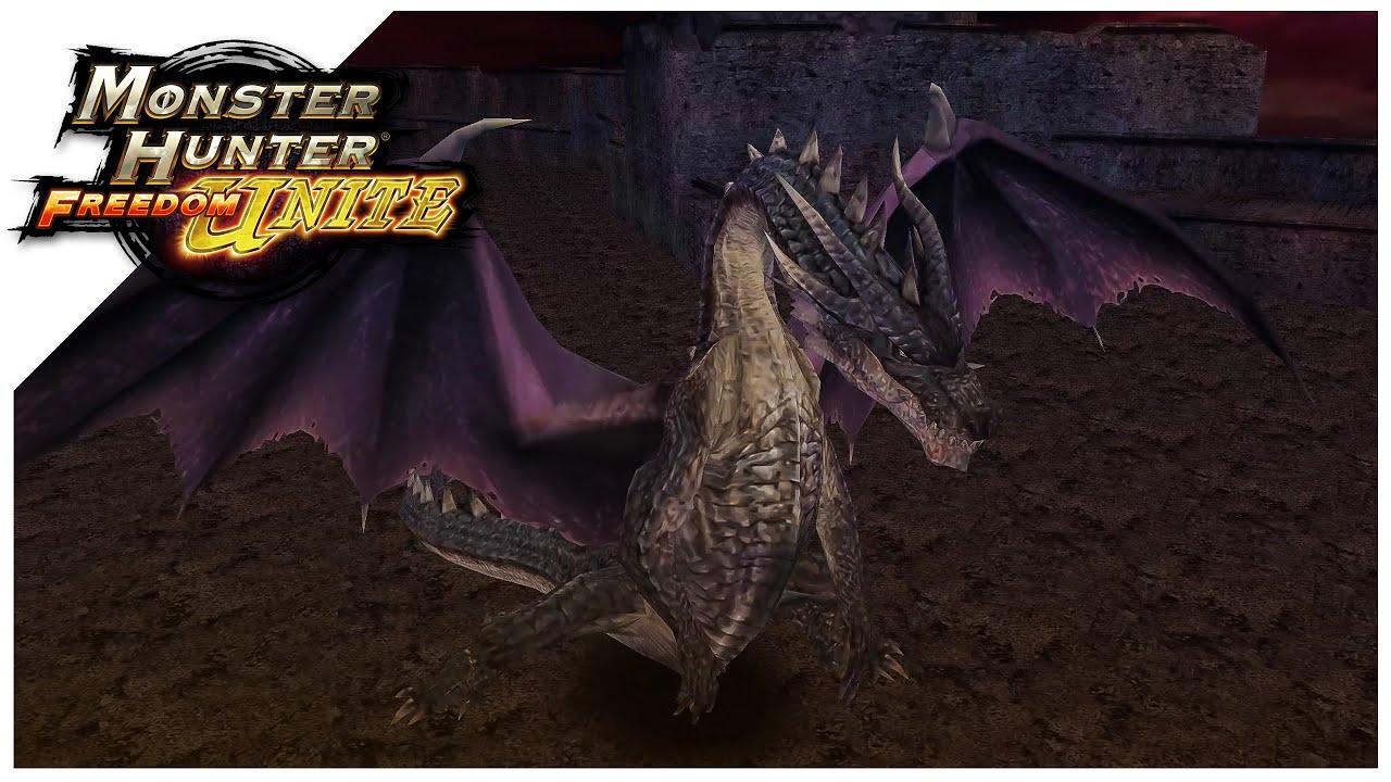 Monster Hunter Freedom Unite • Fatalis • Boss Fight