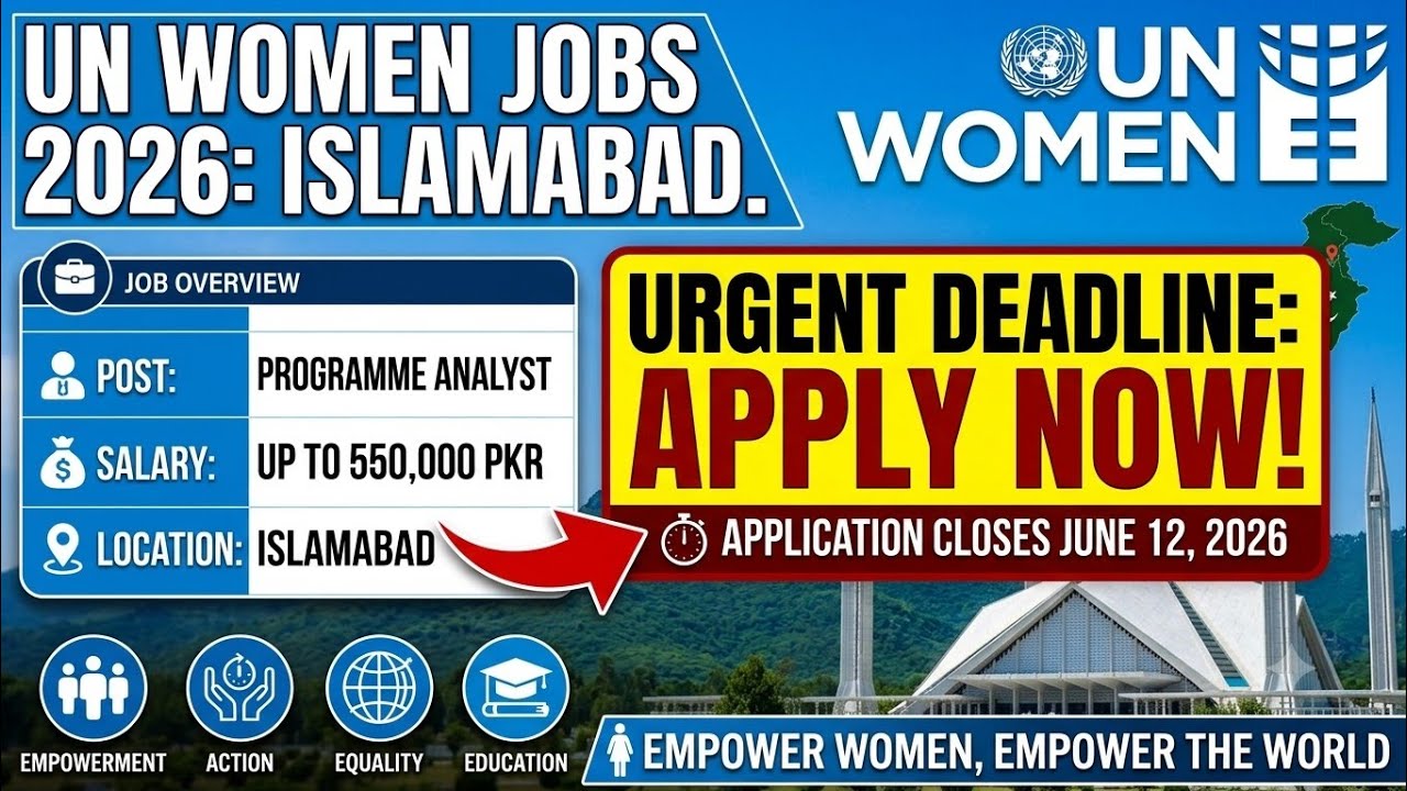 UN Women Jobs Islamabad 2026 | How to Apply Online | High Salary Government Jobs in Pakistan