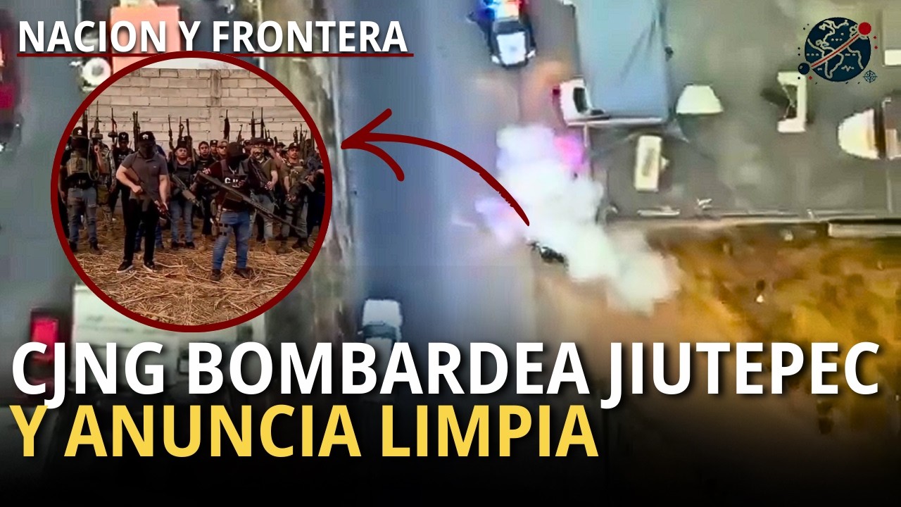 CJNG bombardea Jiutepec y ANUNCIA limpia