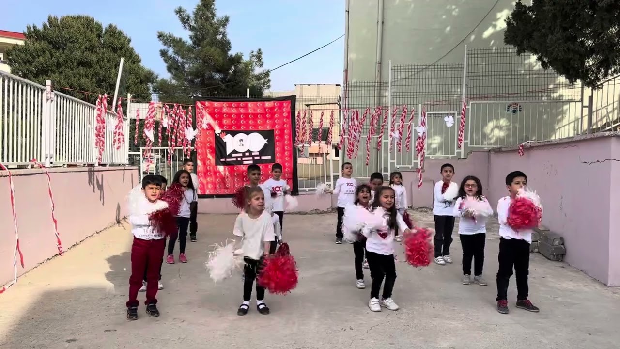 29 Ekim gösterisi Ben Türk Çocuğum okul öncesi 5 yaş