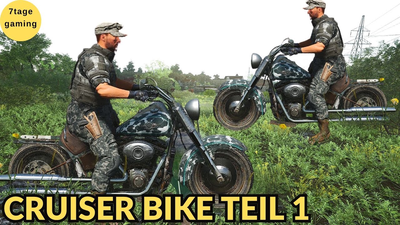 SCUM Gameplay Deutsch | 25 | Ein Cruiser Bike finden und Startklar machen Teil 1
