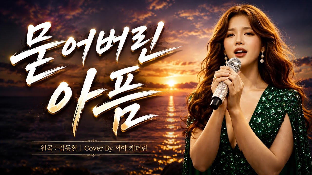[Cover] 묻어버린 아픔 I서아 캐더린 -Seoah CatherineI  Emotional Ballad MV I 리메이크 By Golden Life
