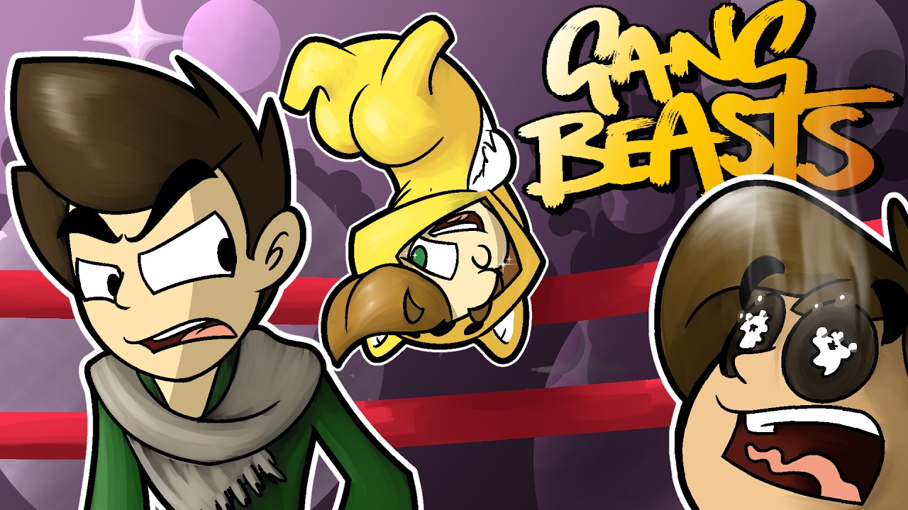 Gang Beasts Funny Moments With Friends - THE PEOPLES' ANUS!!!