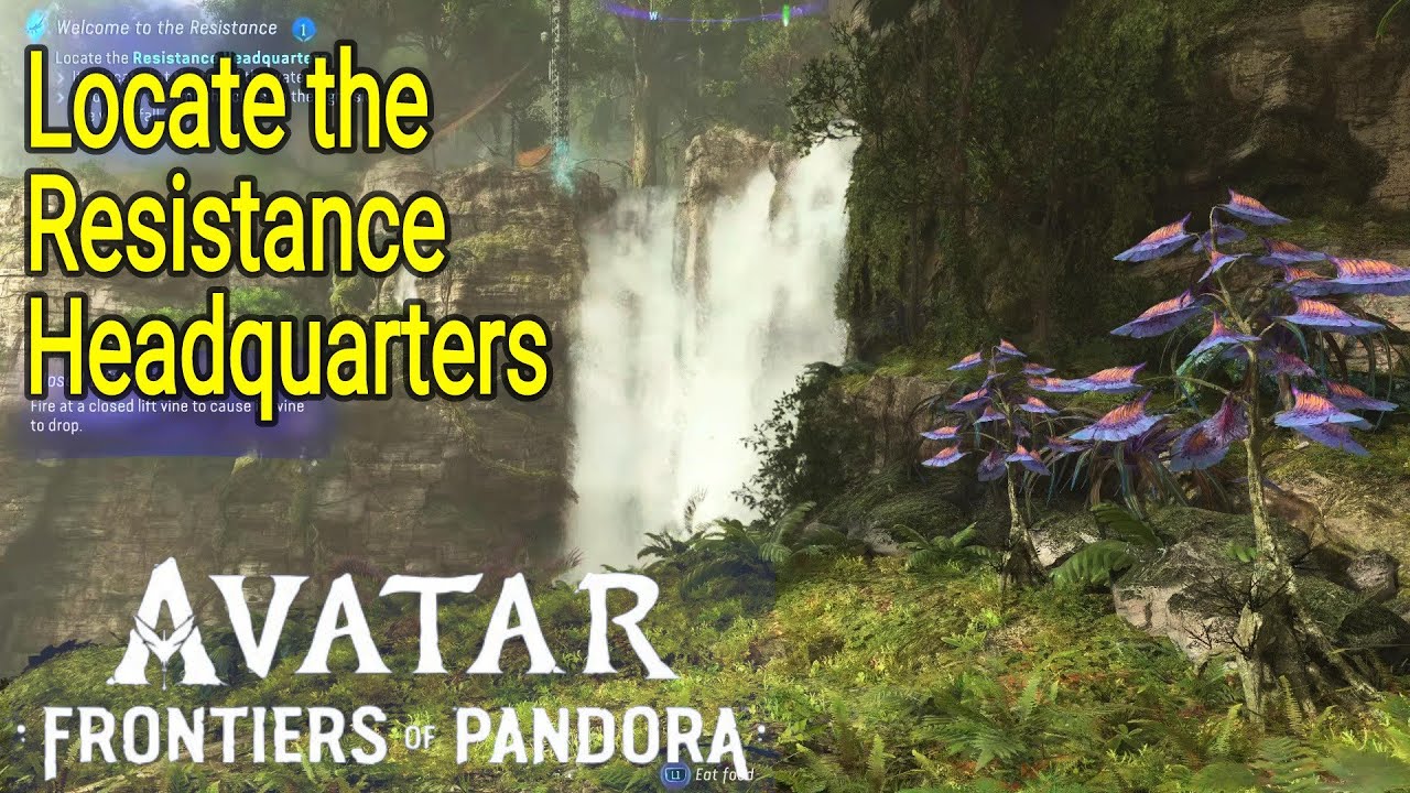 Locate the Resistance Headquarters - Welcome to the Resistance - Avatar Frontiers of Pandora