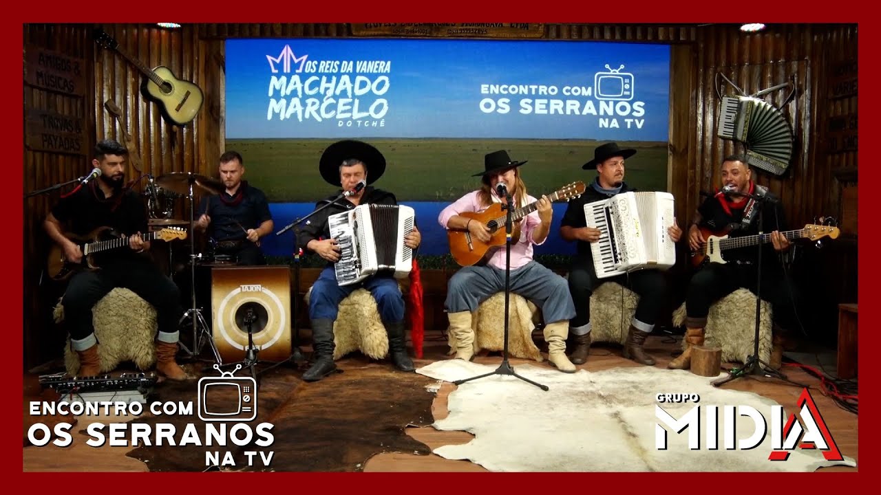 Os Serranos - Machado & Marcelo do Tchê - Programa Encontro Com Os Serranos na TV