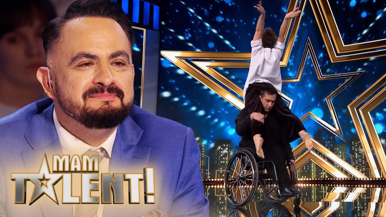 MOŻNA SIĘ WZRUSZYĆ‼️ Mistrz świata w tańcu na w&oacute;zku ...  | Mam Talent!
