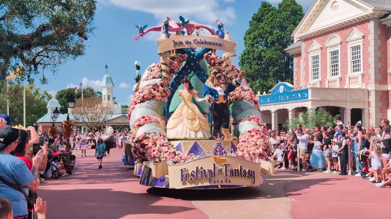Disney World Festival of Fantasy Parade 2024