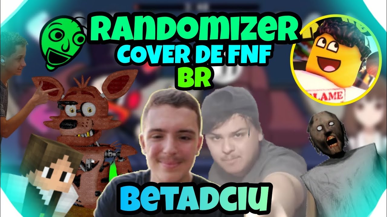 RANDOMIZER/CHRONOLOGY REMIX, MAS TODOS CANTAM - COVER DE FNF BR 🇧🇷 | Dudu Plays