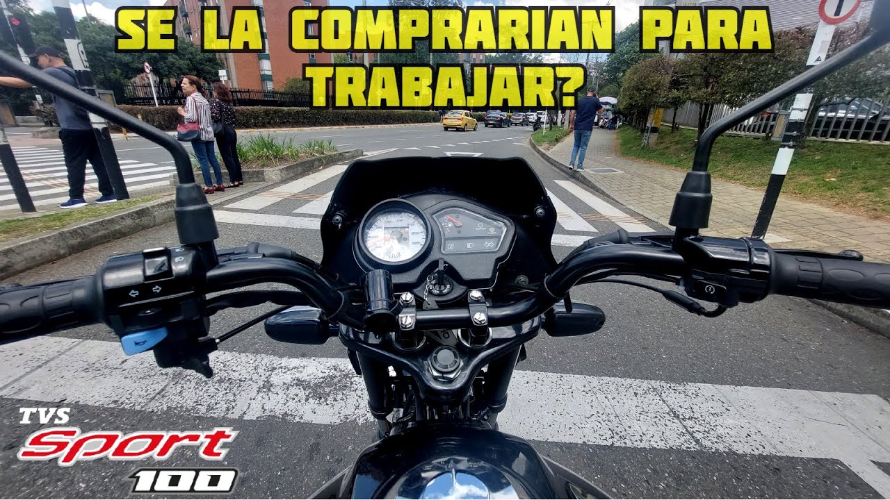🚨Motos de Trabajo Capitulo # 4▶️Tvs Sport 100 Els Modelo 2024 ▶️ Mejor que la Bóxer CT 100
