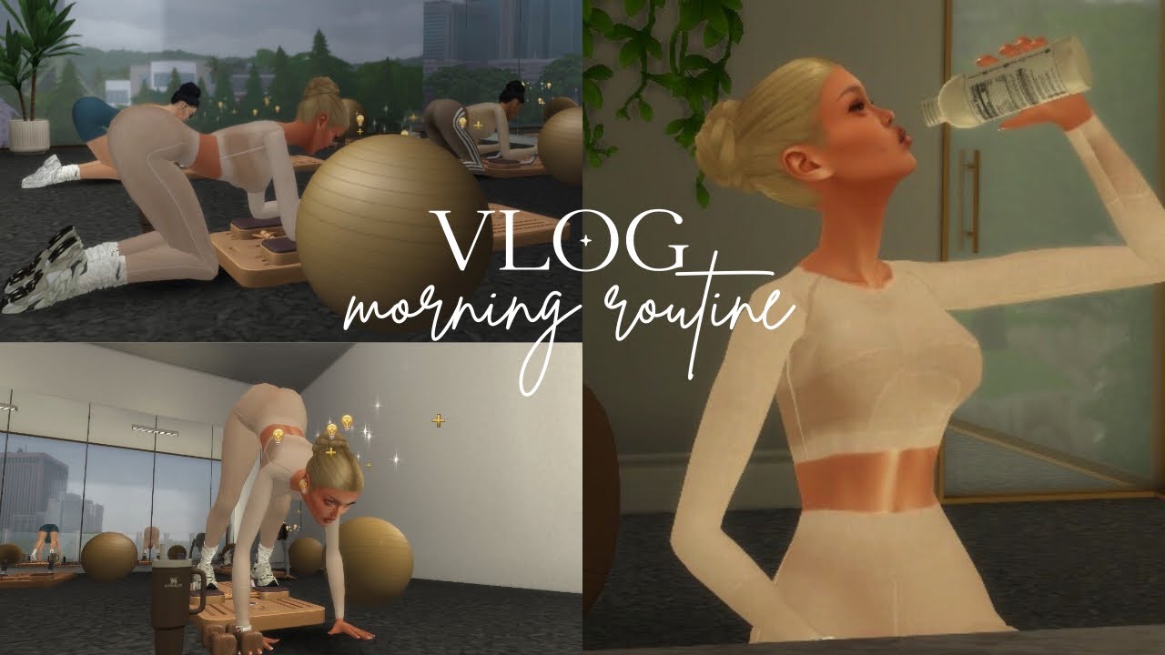  Morning Reset | Sims 4 Morning Routine