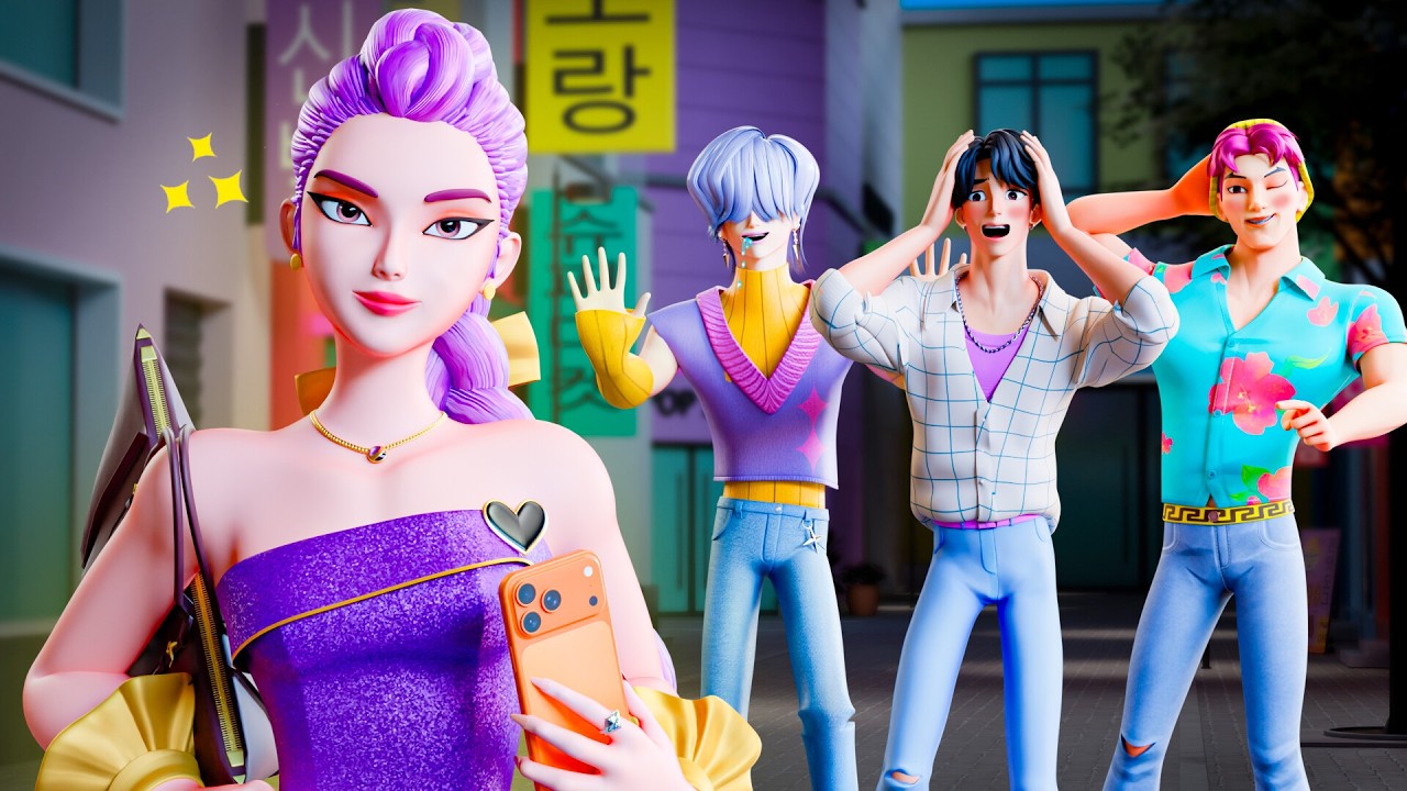 RUMI si rifà il TRUCCO! KPop Demon Hunters Animazione