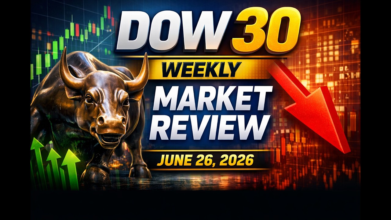 DOW 30 Weekly Market Review June 26, 2026