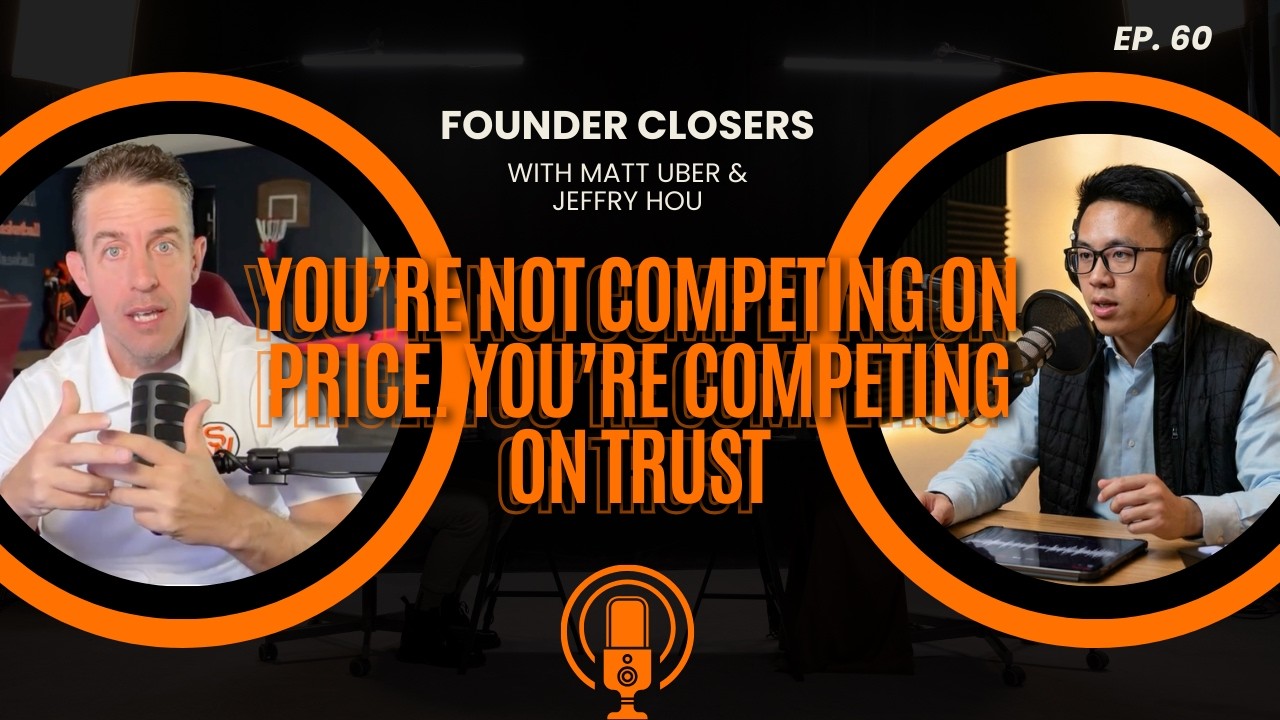 Building Products vs Solving Problems | FounderClosers EP. 60