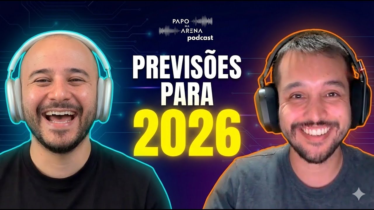 Previsões 2026 (que ninguém pediu) sobre AI, Produto e Tech | Papo na Arena #101