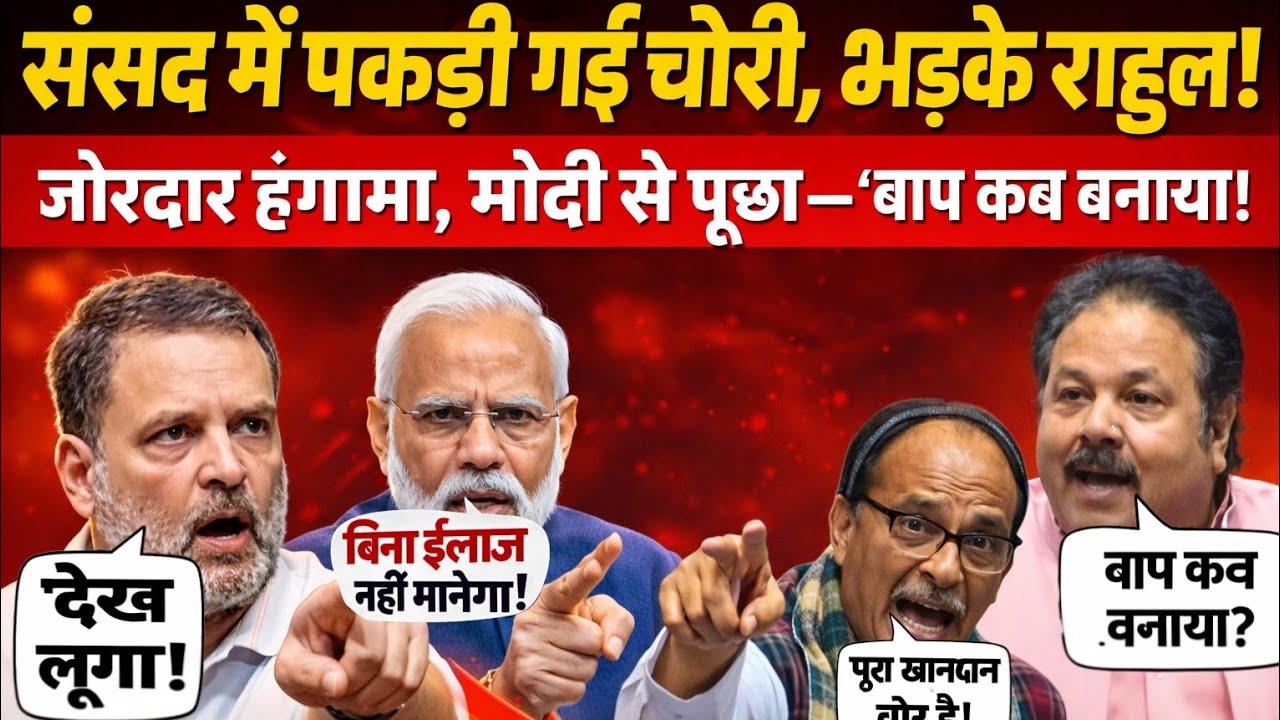 👉 Parliament Hungama 2026: Rahul vs Modi, LPG Crisis, Rajya Sabha Viral Clash | Full Update