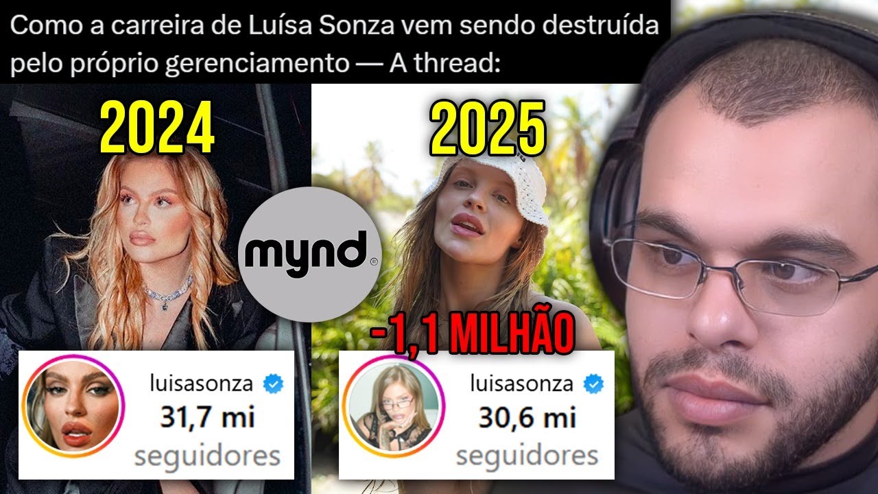 A CARREIRA DA LUÍSA SONZA ESTÁ DESMORONANDO E A CULPA NÃO É DELA