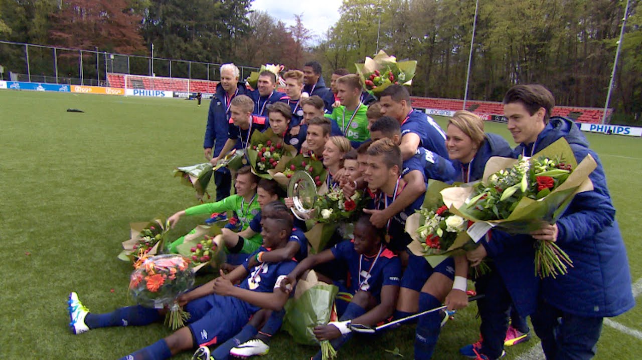 PSV O17 is kampioen van Nederland